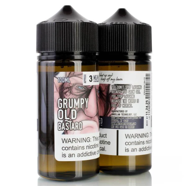 Micro Brew Vapors 100mL Grumpy Old Bastard - - Image 2