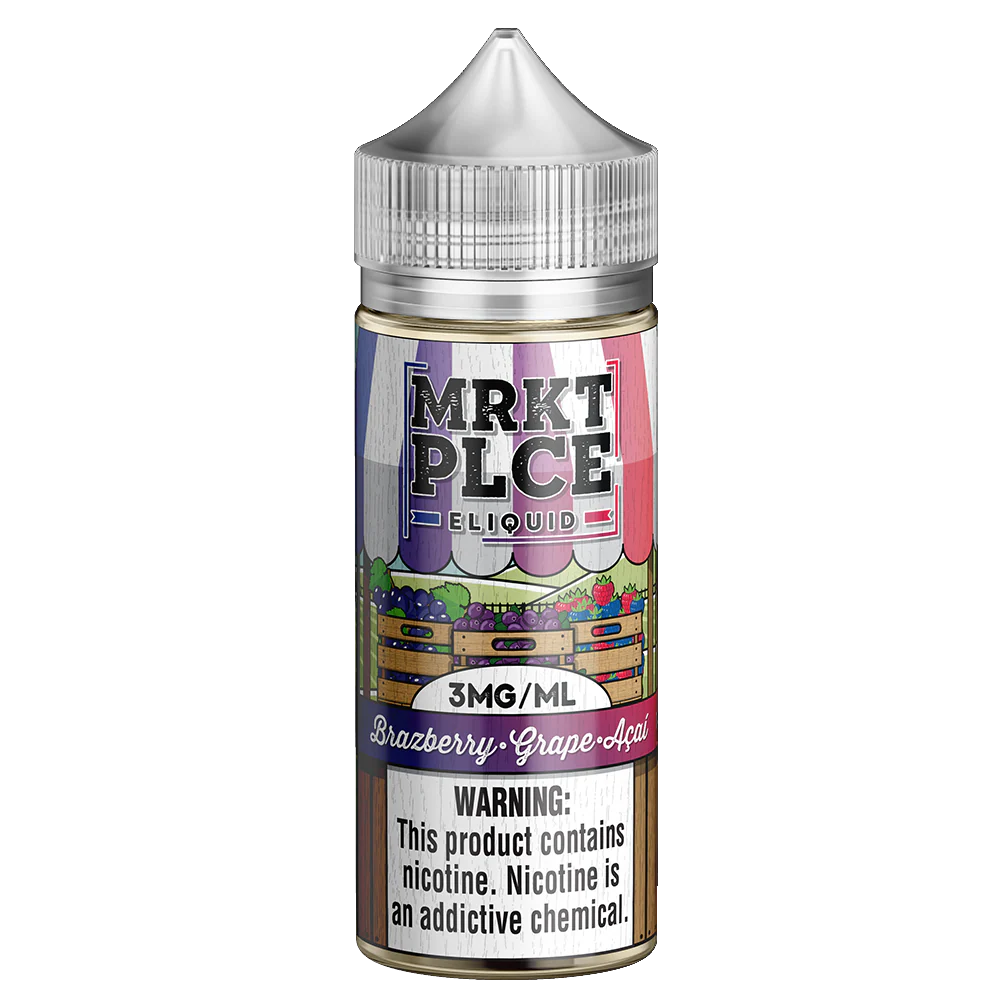 Mrkt Plce 100mL - Brazberry Grape Acai -