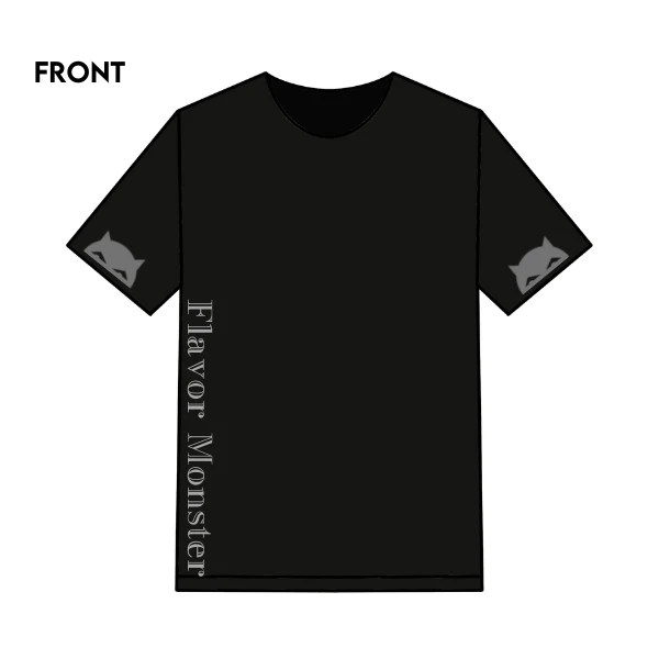 T-Shirt Logo - Flavor Monster - Black - Image 2