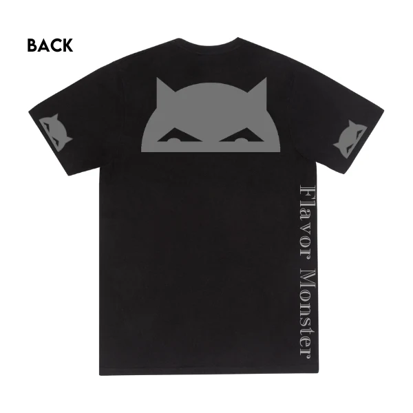 T-Shirt Logo - Flavor Monster - Black - Image 3
